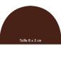 chablon Embout 8 x 5 cm 