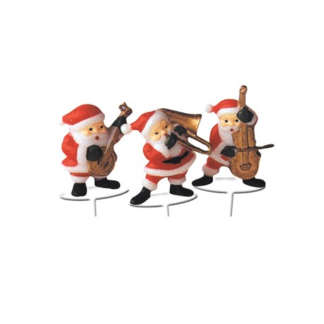 Père Noël musicien