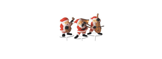 Père Noël musicien