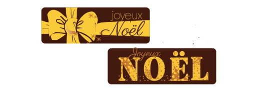 Banderole de Noël