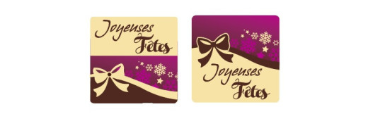 Joyeuses Fêtes Ruban
