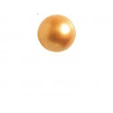 Boule satinée bronze 2cm