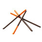 Batonnet chocolat trempé orangé