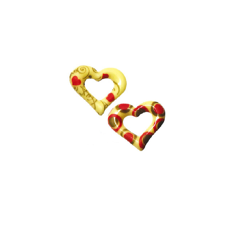 Coeurs sentiment rose