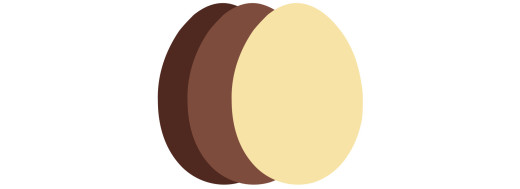 ASSORTIMENT OEUF NOIR BLANC LAIT