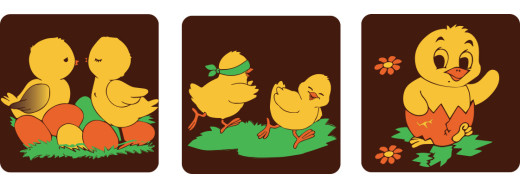 Les poussins malicieux