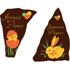 Valorisez vos créations avec des décorations en chocolat sérigraphiées