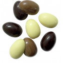 DEMI OEUF NOIR BLANC LAIT