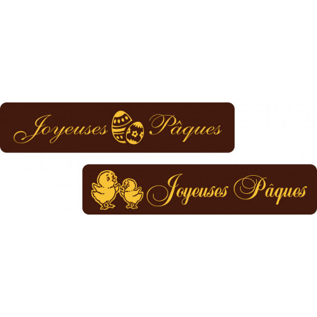 "Joyeuse Pâques" texte