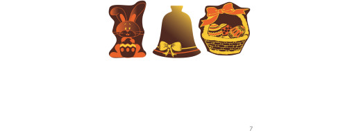 décors en chocolat profesionnels pour pâques / Manudecors