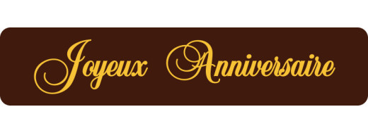 décorations de pâtisserie en chocolat pour les anniversaires