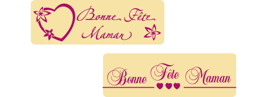 plaquette decors chocolat serigraphie