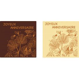 plaquette anniversaire