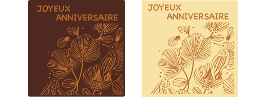plaquette anniversaire