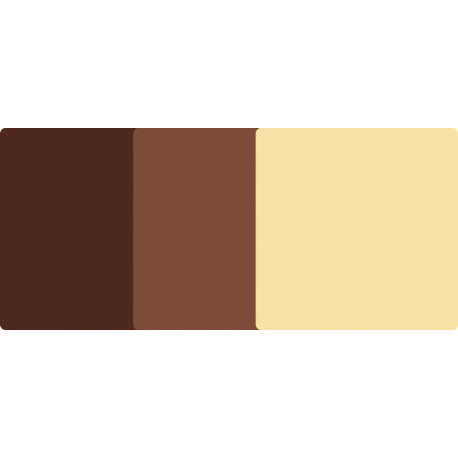 Assortiment grand carré neutre