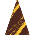 Triangle déco brush