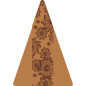 Triangle déco fleurettes