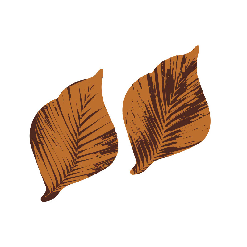 Feuilles cuivre petit modèle