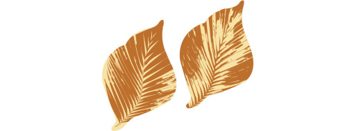 Feuilles cuivre petit modèle