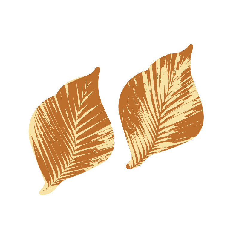 Feuilles cuivre petit modèle