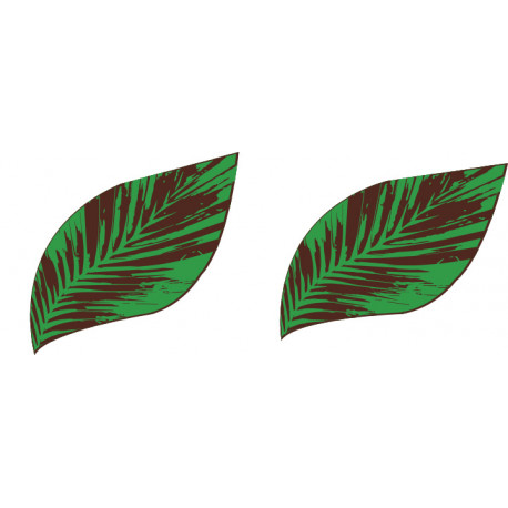 Feuilles  vertes mini