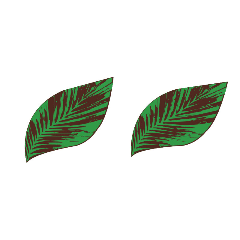 Feuilles  vertes mini 