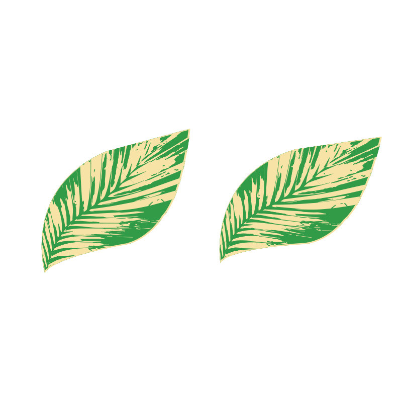 Feuilles  vertes mini