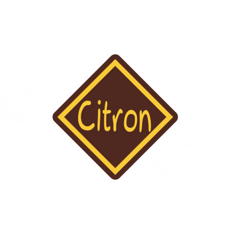 Plaquette Citron