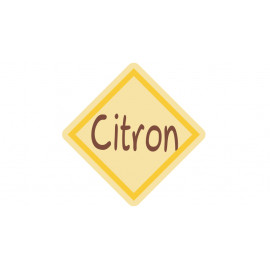 Plaquette Citron