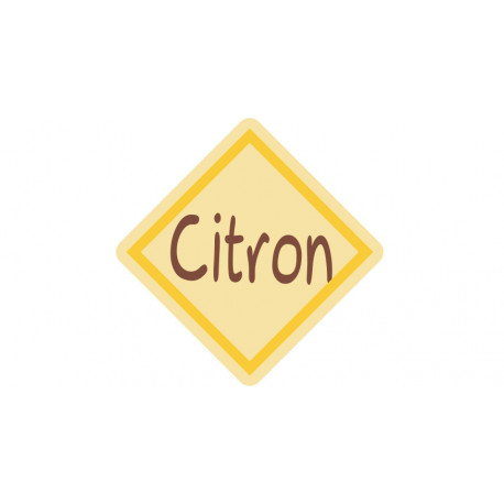 Plaquette Citron