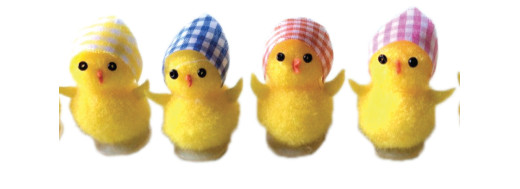 sujet plastique de pâques