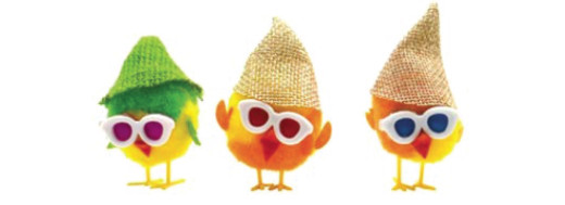 sujet plastique de pâques