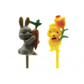 sujet décor plastique de pâques