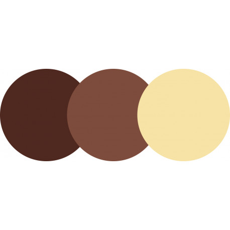 Assortiment grand rond neutre