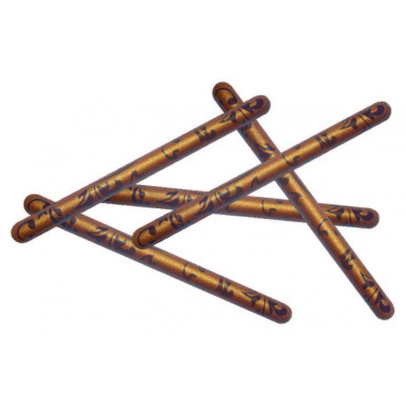 Stick en chocolat cuivré