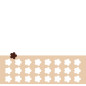 Chablon Fleurette 3 cm Chablon Fleurette 3 cm