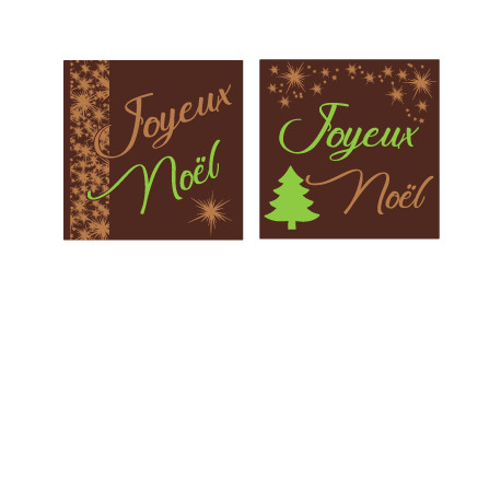 Joyeux Noel cuivré