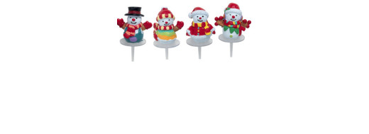 sujets plastique noel