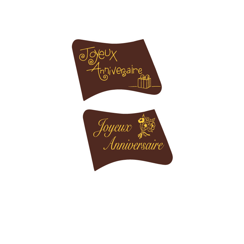plaquette anniversaire