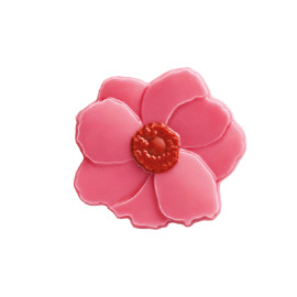 pastille chocolat décor fleurs/ Manudecors