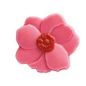 pastille chocolat décor fleurs/ Manudecors