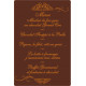 MENU DE MARIAGE 1