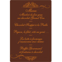 MENU DE MARIAGE 1