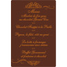 MENU DE MARIAGE 1