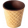 Cup gaufrette chocolat