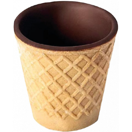 Cup gaufrette chocolat