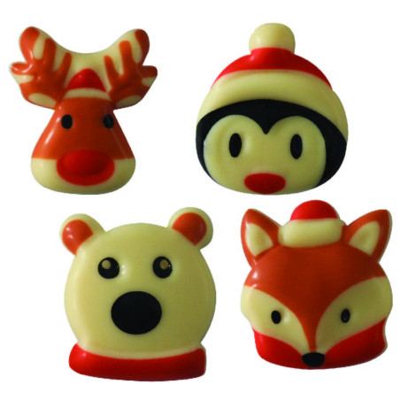 figurine chocolat noel