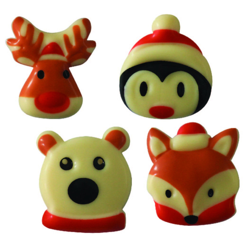 figurine chocolat noel