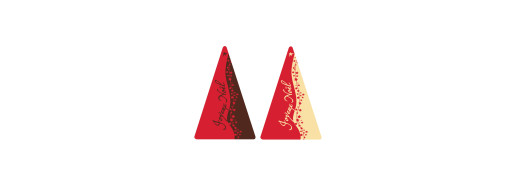 plaquette décors chocolat noel