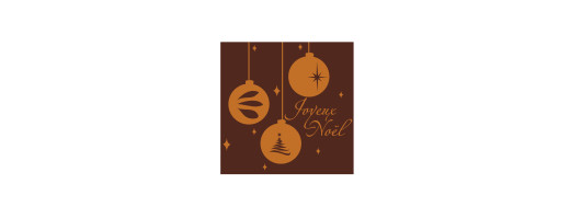 Plaquette chocolat décors pour les fêtes de noël, décoration pour bûches
